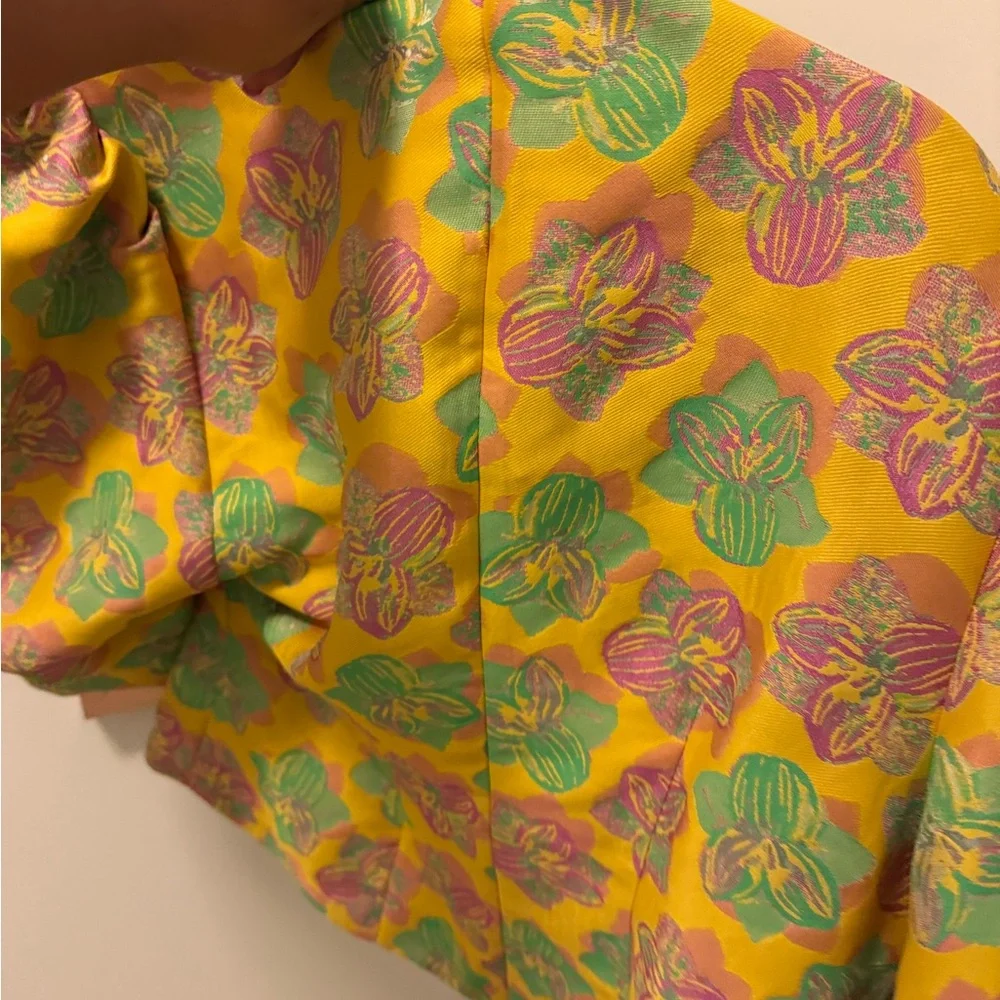 Jasper floral-jacquard blouse - Picture 10 of 12